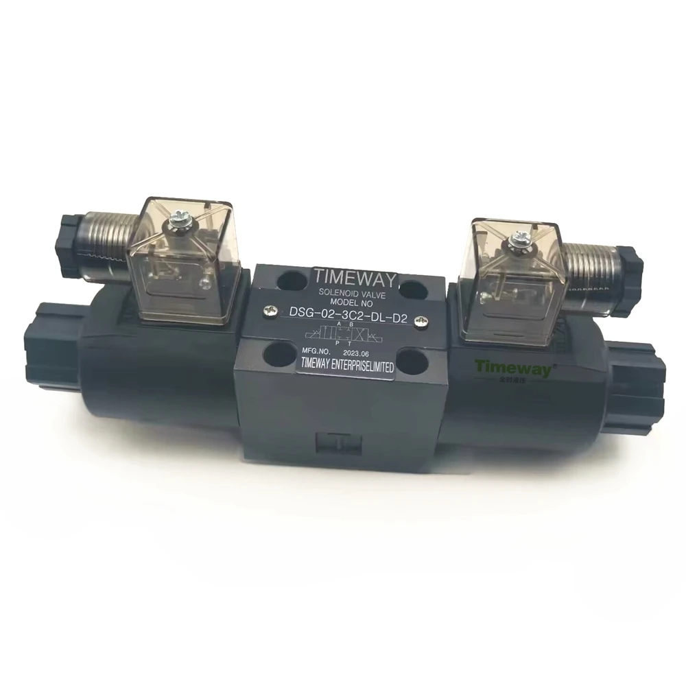 

DSG Hydraulic Solenoid Directional Control Valve DSG-02-3C2-DL-D2 Solenoid Valve DC24V