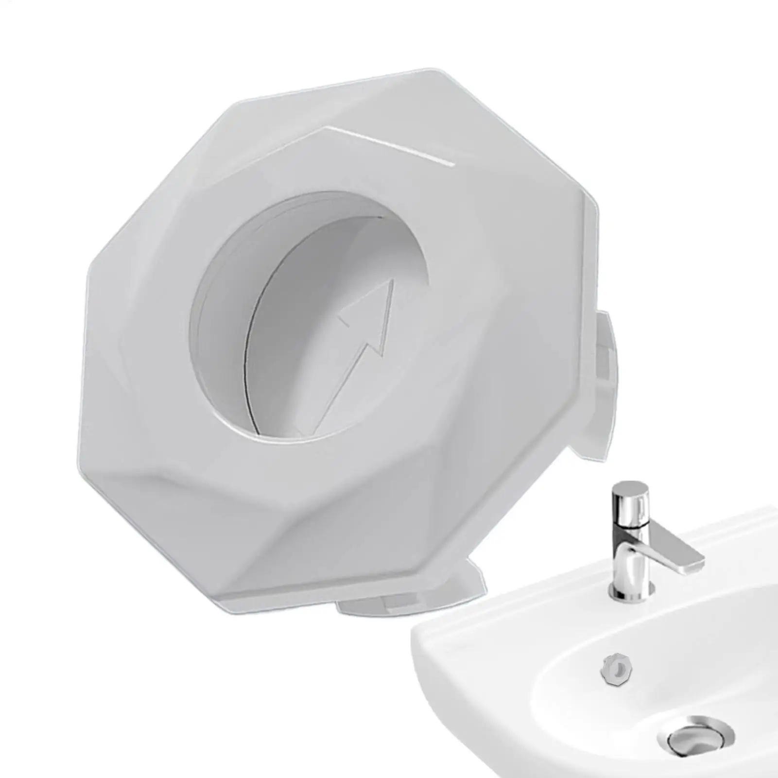 

Sink Drain Cover Stable Anti-Drop Reusable Sink Spillover Caps For Kitchen Bathroom Home Dormitory Hotel Restaurant Apartment