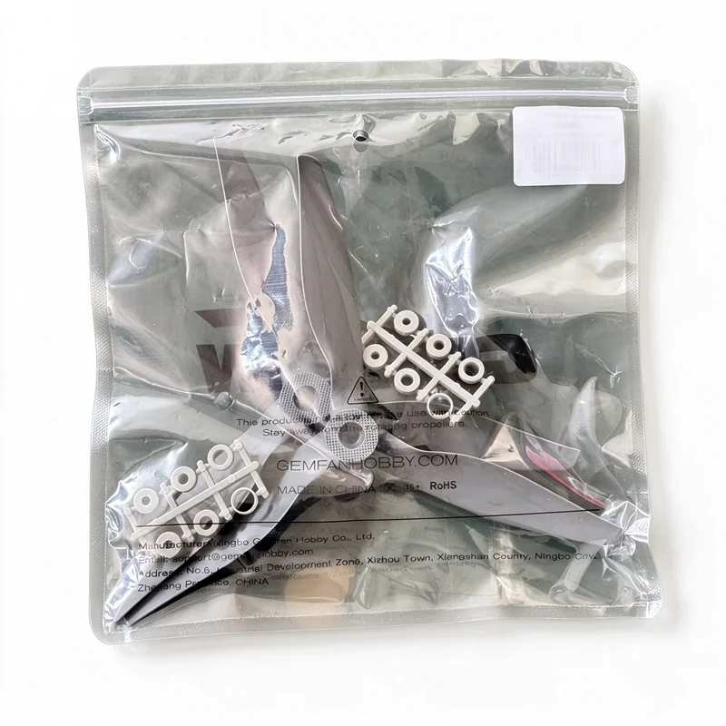Gemfan Vortex 8x10x3 Tri-Blade Propeller, 2 Pairs (2CW+2CCW), Glass Fiber Nylon Quad Prop