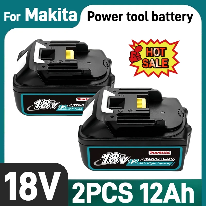 

BL1860 for makita 18v battery 12Ah original battery BL1830 BL1840 BL1850B tool batteries compatible For Makita 18 Volt Drill