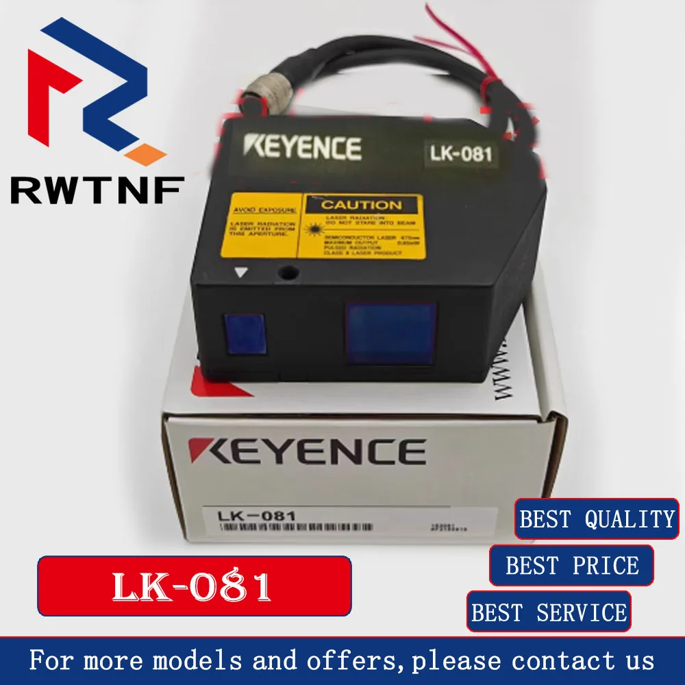 Brand New Genuine LK-081 sensor Head, small spot of light, 100% original warehouse stock