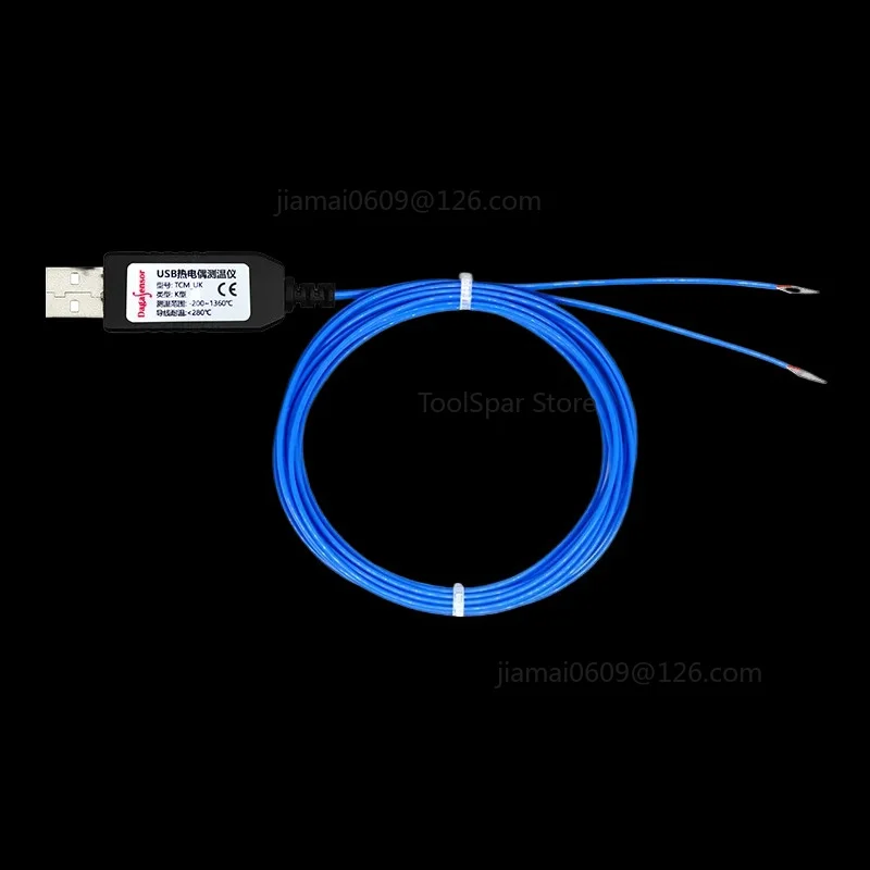 USB K-type Thermocouple Thermometer Single Multi Channel Temperature Data Recorder