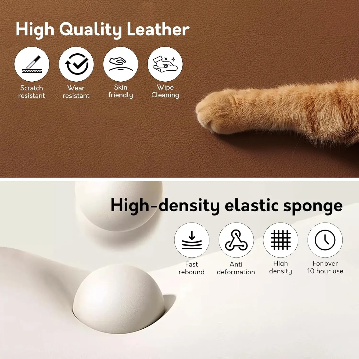 كرسي مكتب بأرجل متقاطعة مع أذرع، كرسي مكتب متقاطع متقاطع، كرسي مكتب كبير وطويل مع مسند للقدمين،