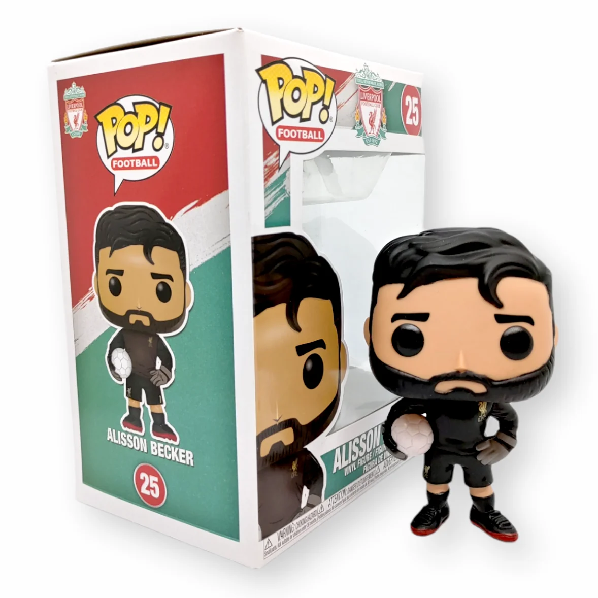 

Funko Pop! Liverpool Football Club Alisson Becker Vinyl Figure #25 Official Licensed Limited Edition Statue World Cup Fans Gift