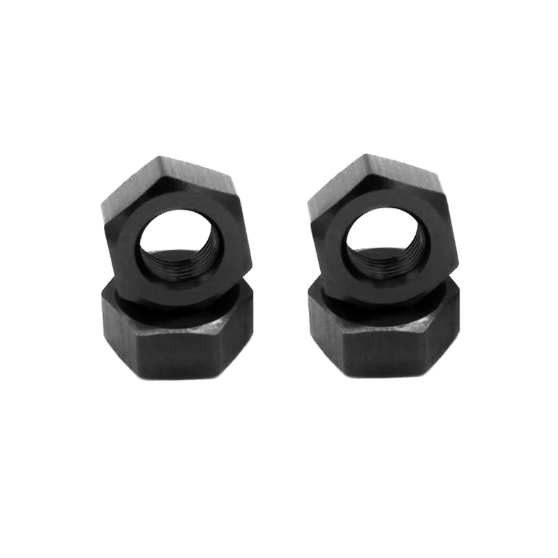 YSUN-8Pcs 17Mm M10 โลหะล้อ Hex Nut NT002 สําหรับ JLB Racing CHEETAH 11101 21101 J3 ความเร็ว 1/10 RC รถอะไหล่อัพเกรด