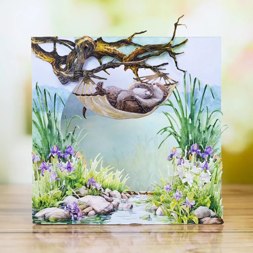 River Grasses Die Set new metal cutting dies DIY molds Scrapbooking die cut crafts dies two red robins dies