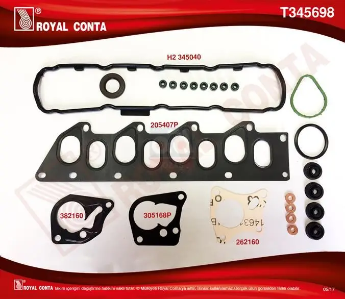 T345698 for top tool gasket TRAFIC-LGN-VVR 1.9dci * F9Q * + KECE