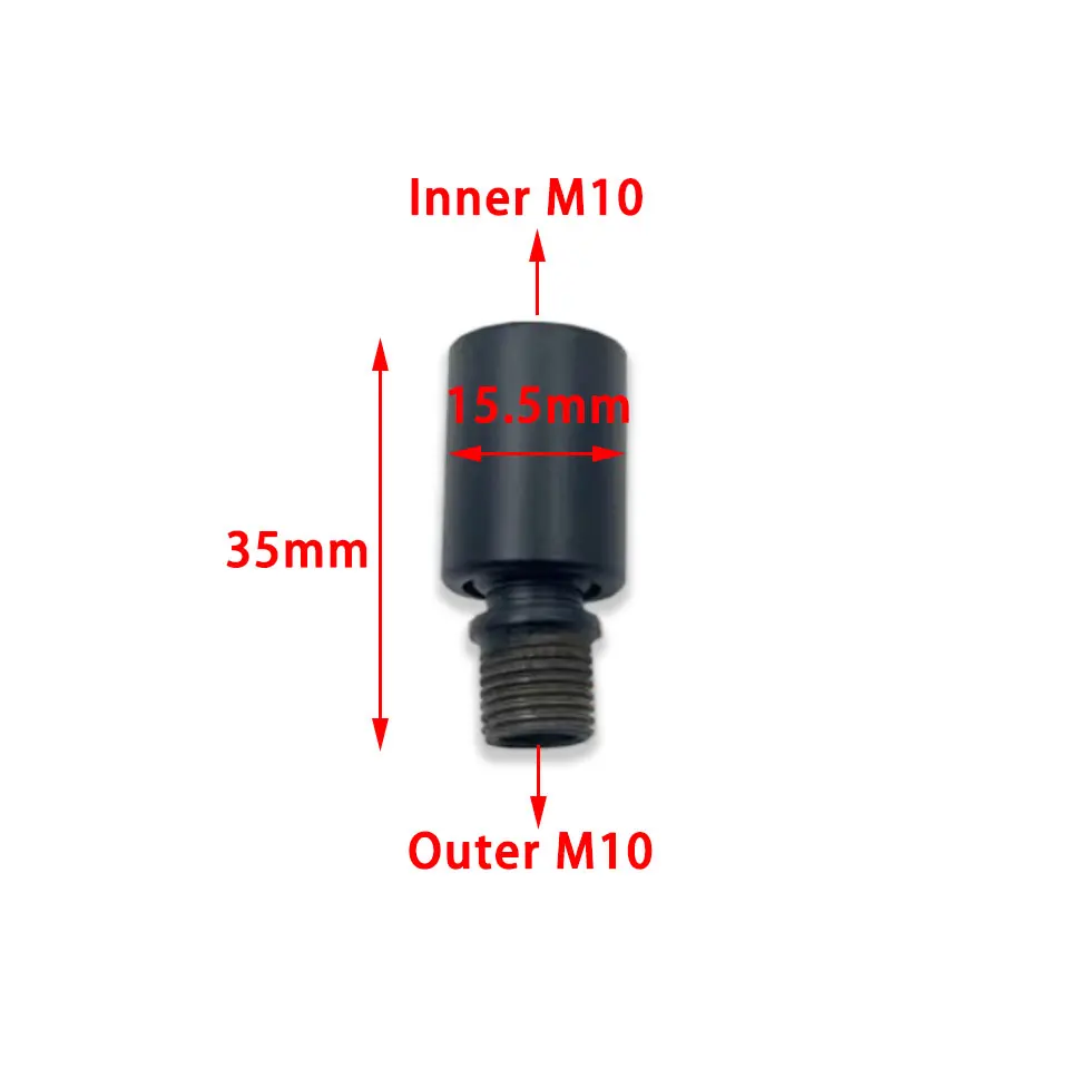 Adaptador Universal de cabezal giratorio negro, cabezal agitador de 300 grados con Palma, dientes interiores y exteriores para lámpara de pared, lámpara de escritorio DIY