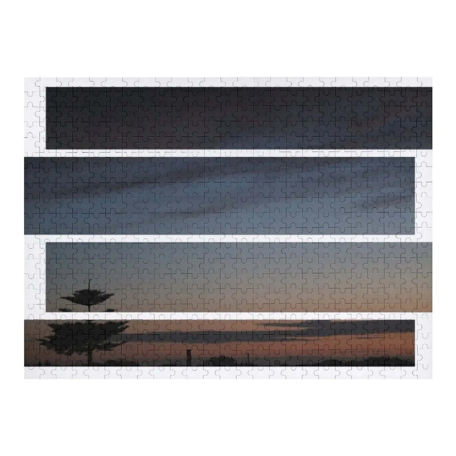 

Sunset Jigsaw Puzzle Woods For Adults Wooden Decor Paintings Puzzle