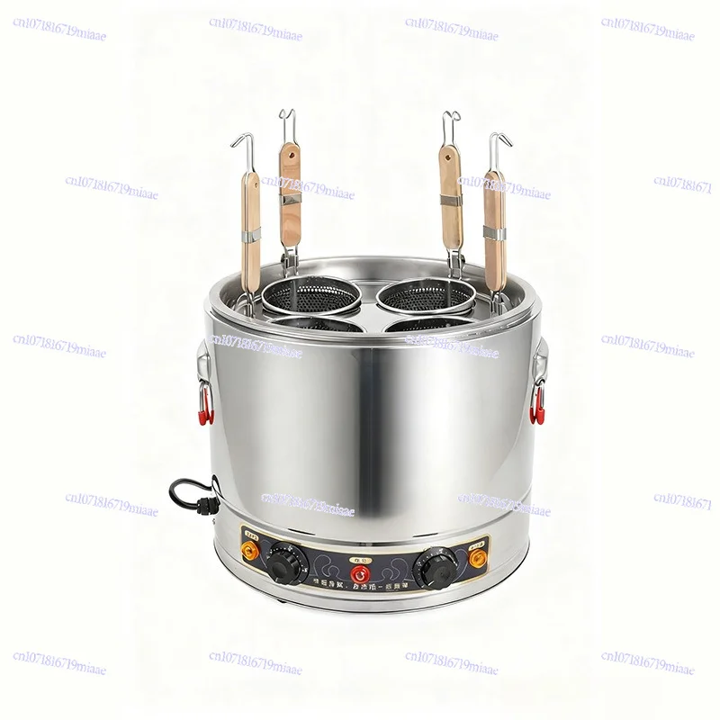

Commercial Desktop Noodle Cooking Stove Cooking Dumpling Pot Malatang Oden Boiler Ironing Powder Pot Electric