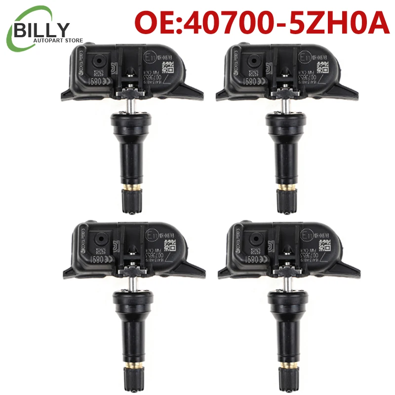 Датчик давления в шинах YAOPEI 40700-5ZH0A 407005ZH0A TPMS 433 МГц для Infiniti Q30 Q70 QX30 для Nissan Versa