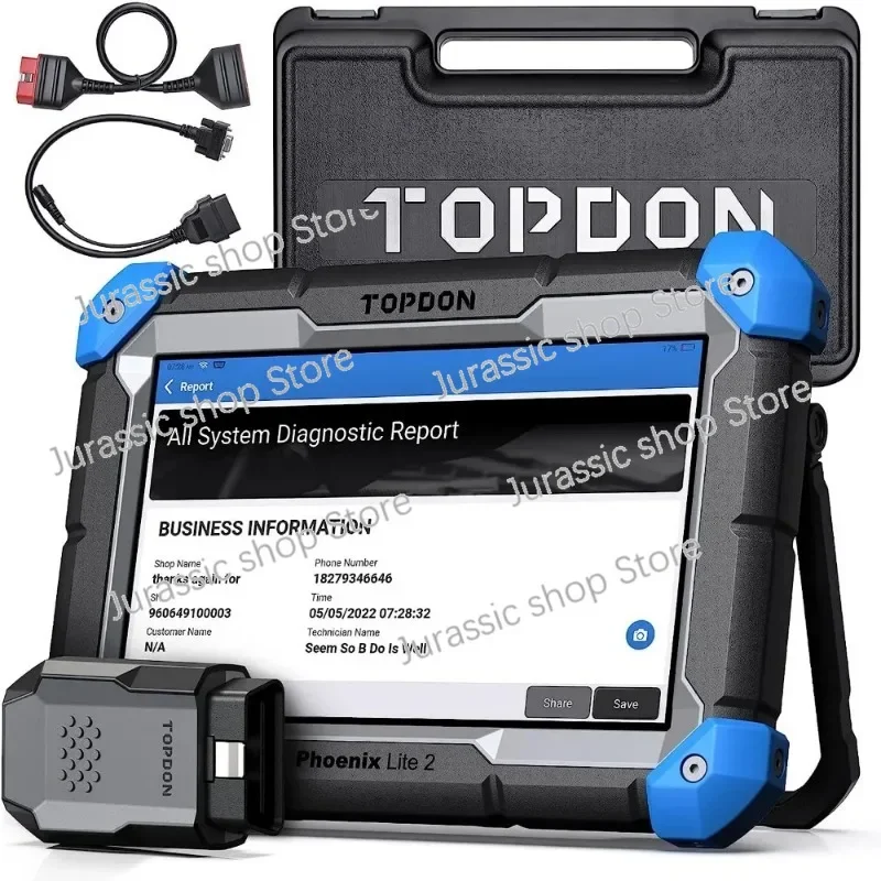 

TOPDON Phoenix Lite 2, Bi-Directional Scan Tool, 2024 Newest Ver, 2 Years Free Update, Wireless Automotive Diagnostic Scanner