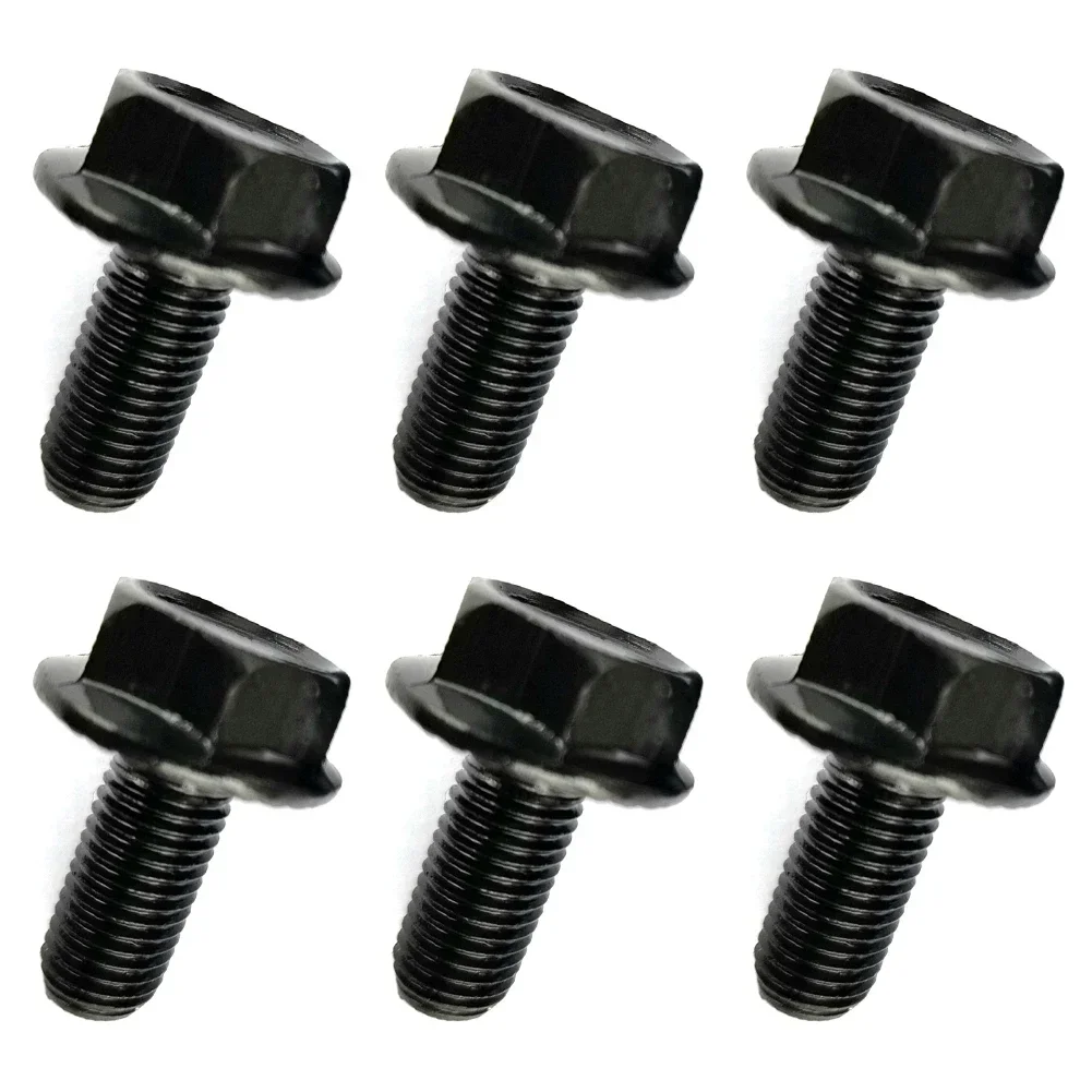 6pcs Bicycle CrankArm Bolts For Square Taper Bottom Bracket M8 Bolt Sealing Screws Bike Accessories Cycling Parts