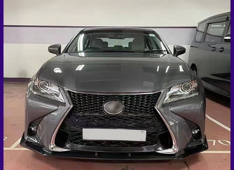 

Suitable For 12-15 Lexus GS200t/GS250 Modified GSF-Sport Large Surround Front Bumper Middle Net
