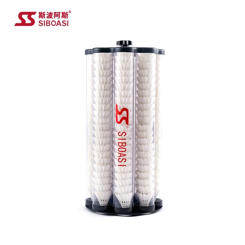 SIBOASI Badminton Shuttlecock Holder Badminton Cage 180 Pcs Shuttcock Basket S150