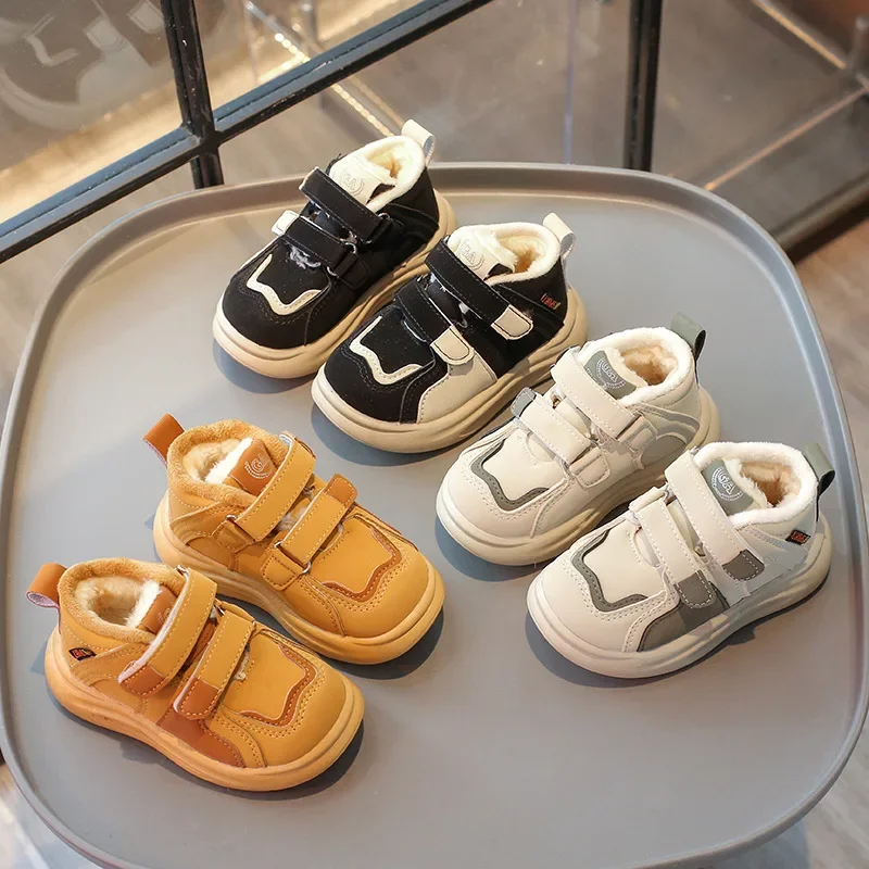 

Zapatillas Hombre Female Sneaker 2025 Autumn New Child Cotton Shoe Waterproof Casual Gril Shoes Warm Versatile Girls' Sneakers