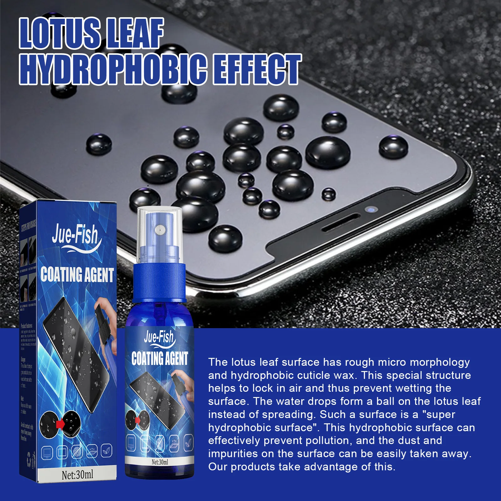Liquid Screen Protector Spray - Oleophobic Coating Spray ulasan dan harga
