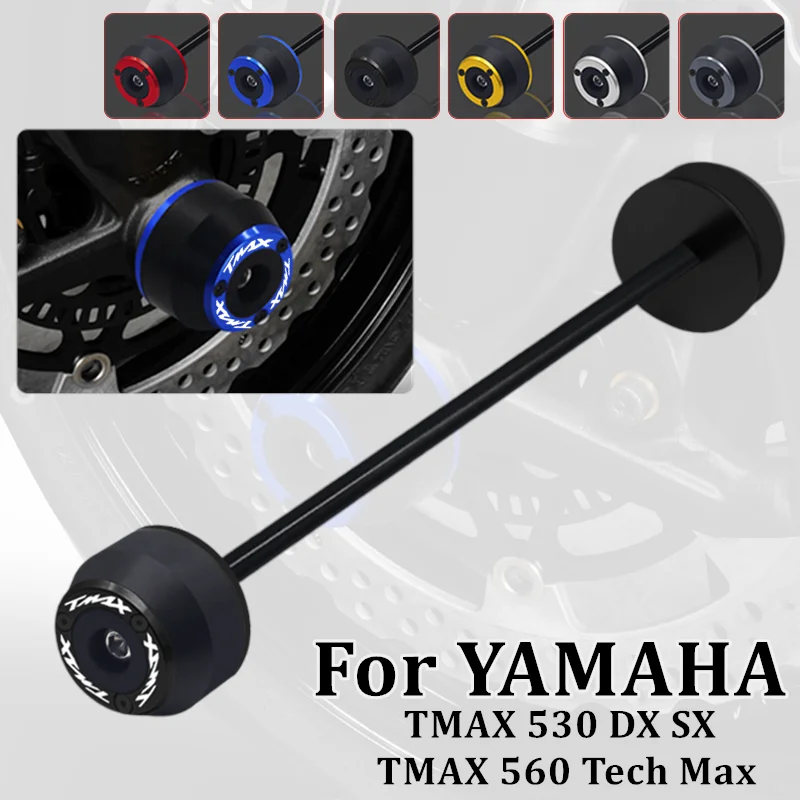 

For YAMAHA T-MAX 500 TMAX530 SX DX Tmax560 TECH MAX 2008-2023 Motorcycle CNC Rear Axle Wheel Fork Crash Slider Protector