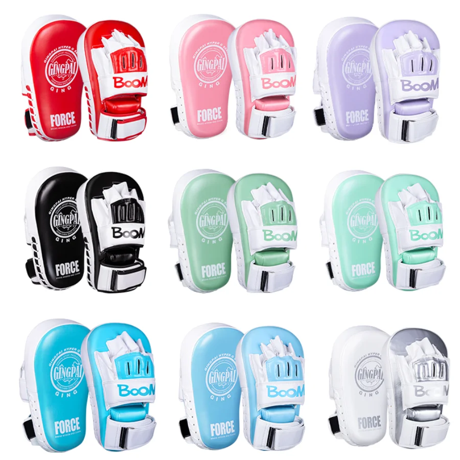 1pc Boxing Hand Foot Target Martial Thai Kick Sanda Training Thickened Karate Training Mitt Focus Punch Bag Five-finger Hand Pad