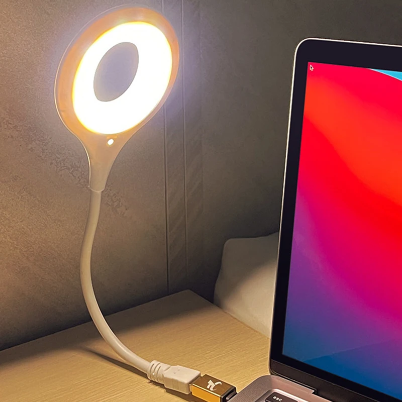 Inteligentna lampka nocna sterowana głosem Przenośna lampka LED do książek USB Flexo Led Lampka biurkowa Inteligentna lampka do czytania głosem USB Link