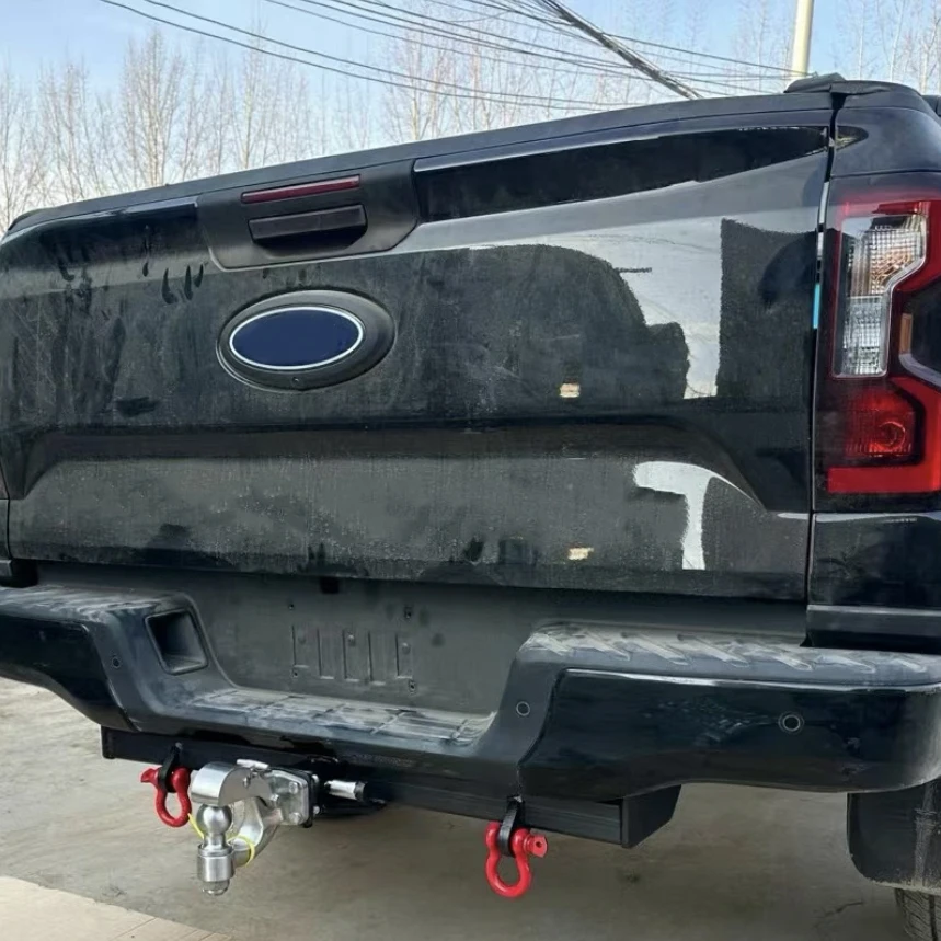 4x4 لاقط على الطرق الوعرة الصلب استقبال خلفي سحب وصلة بار المصد الخلفي مقطورة بار لفورد رينجر