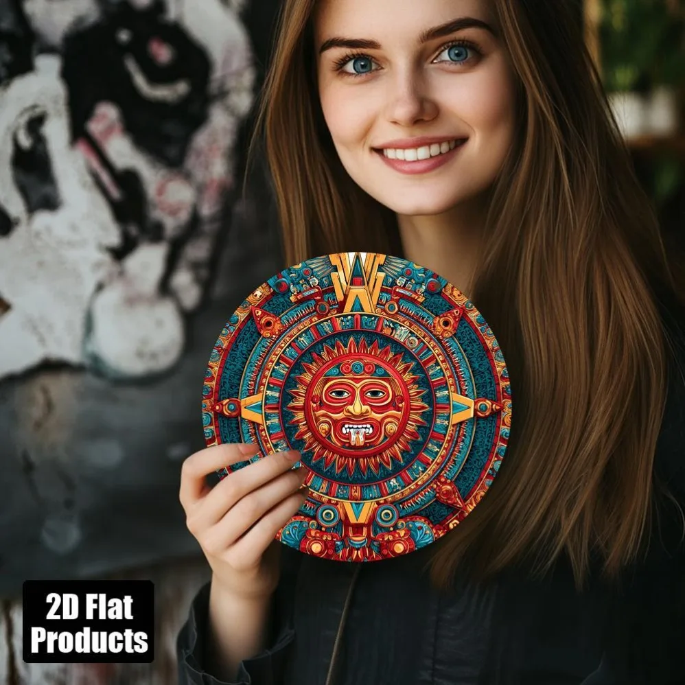 قطعة واحدة من ديكور الحائط القبلي للشمس - لوحة معلقة على شكل شمس قبلية لعيد الشكر وعيد الميلاد - فكرة هدية مثالية - عمل فني قبلي قديم