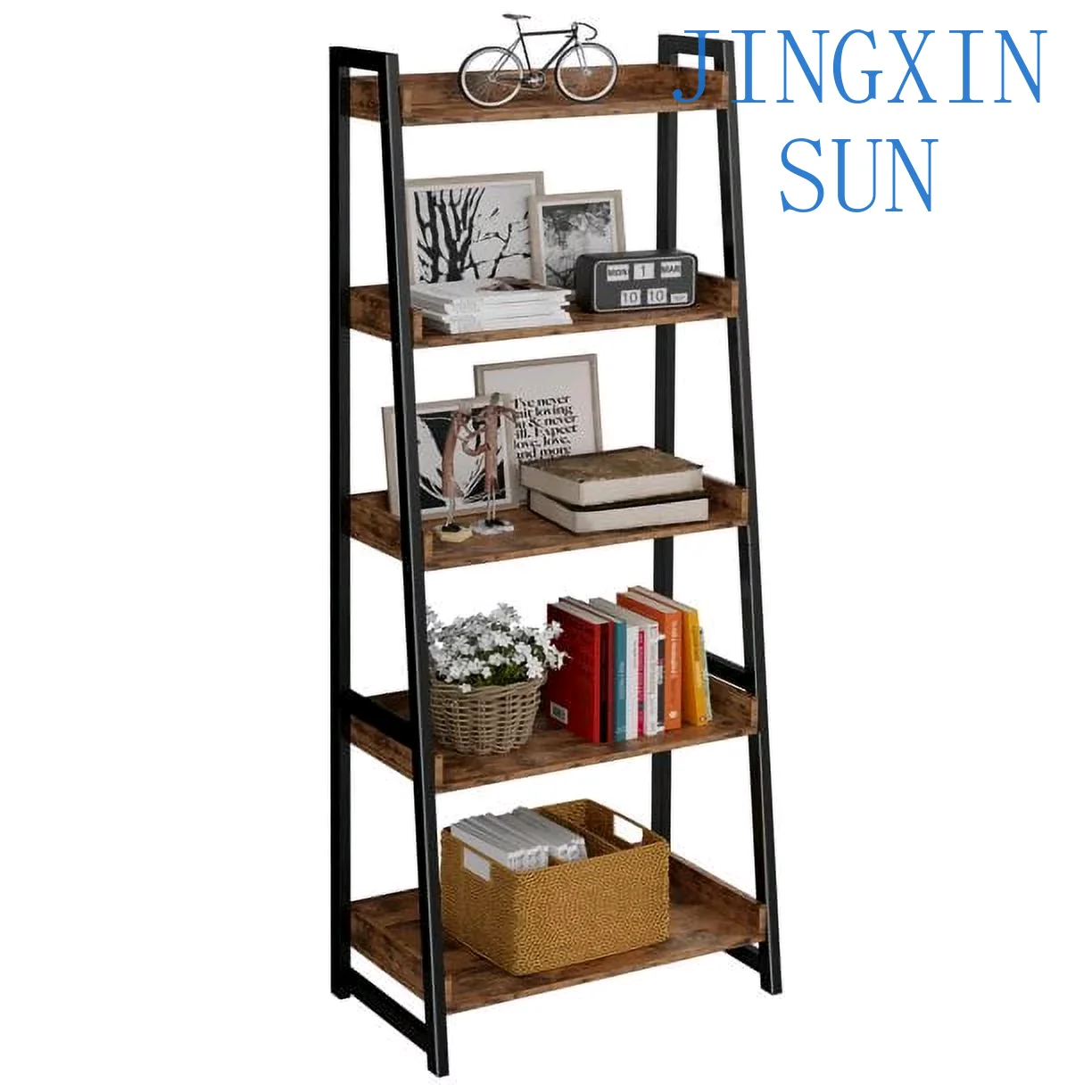 combohome-movable-classroom-deskside-wood-kid-bookshelf-multi-layer-melamine-book-shelf-stainless-multifunctional-bookcase