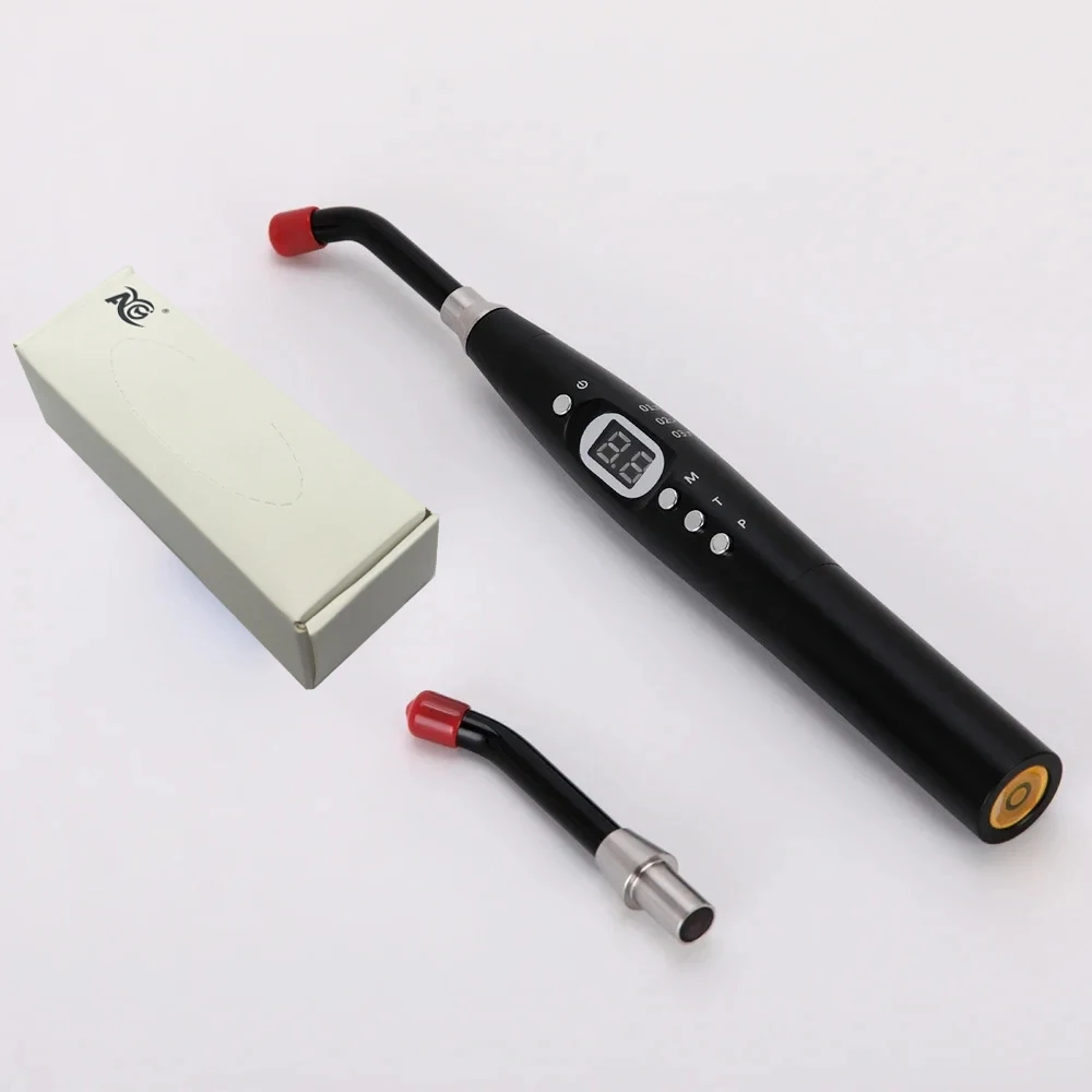 Dental Material Disposable Light Curing Head 200pcs/Box Protective Cover Light Guide Light Stick Sleeve 18*67MM/2.76*0.79 Inch