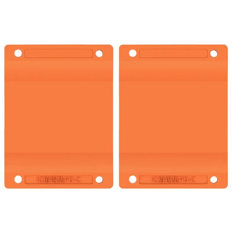 

Универсальный силиконовый коврик для высокотемпературной изоляции и пайки, набор для ремонта мобильных телефонов, 2 шт., быстросохнущий