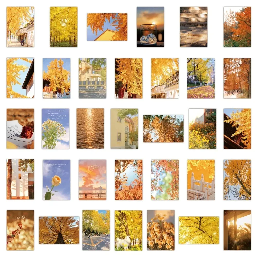 60PCS Landscape Autumn Decay Creative Graffiti Sticker Bike Skateboard DIY Guitar Car Helmet Notebook Computer