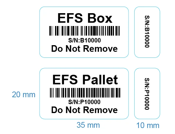 Custom order 30000pcs of Box and 10000pcs of Pallet 2-part labels Silver Matte PET Sticker VOID Left If Removed Payment Link