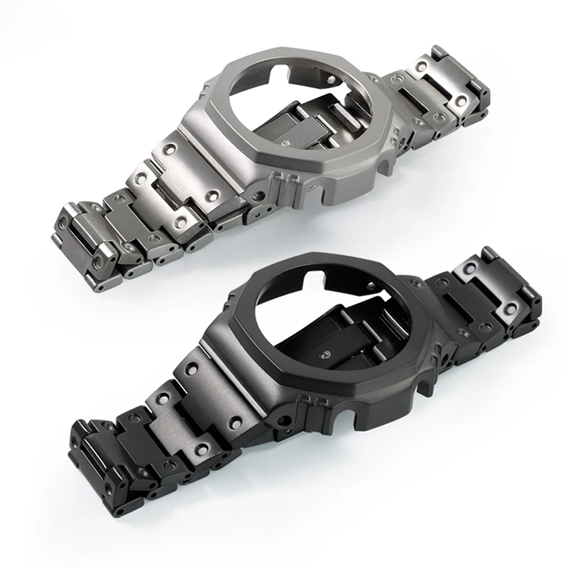 GA2100 Upgrade Titanium Alloy Case Strap Metal shell bands parts