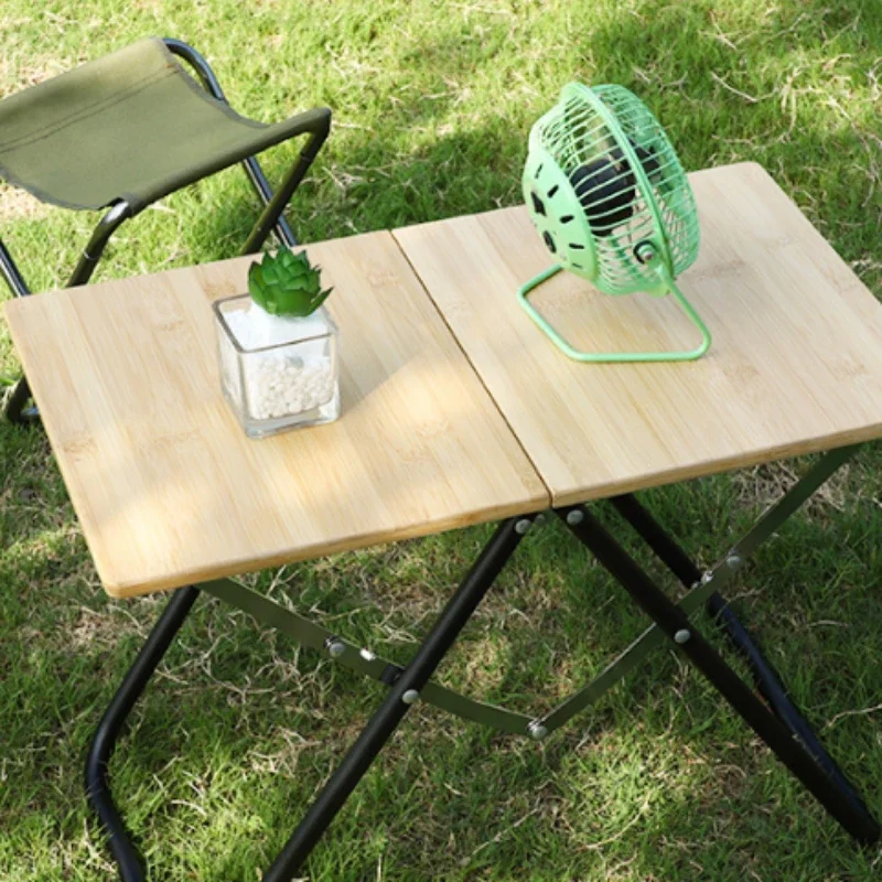 

Outdoor Folding Table Portable Aluminum Alloy Sturdy Camping Table Unfolded Storage Quick Opening Table Outdoor Park Supplies