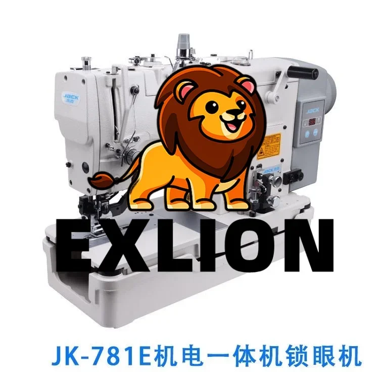 EXLION Jack 781 macchina da cucire industriale automatica punto annodato macchina da cucire completamente automatica per impianto di produzione