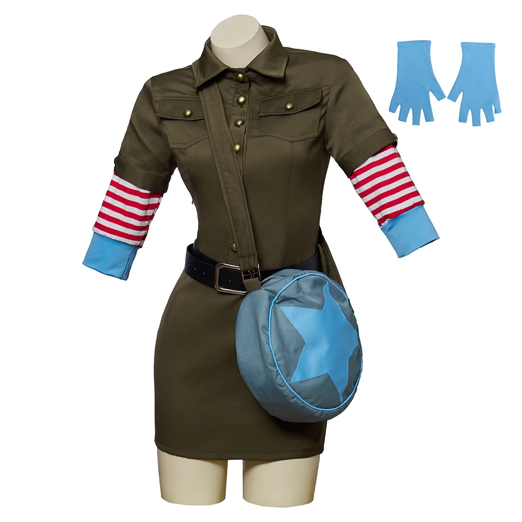 Ramona flores cosplay traje anime scott peregrino roupas terno verde feminino com luvas halloween carnaval festa roupa