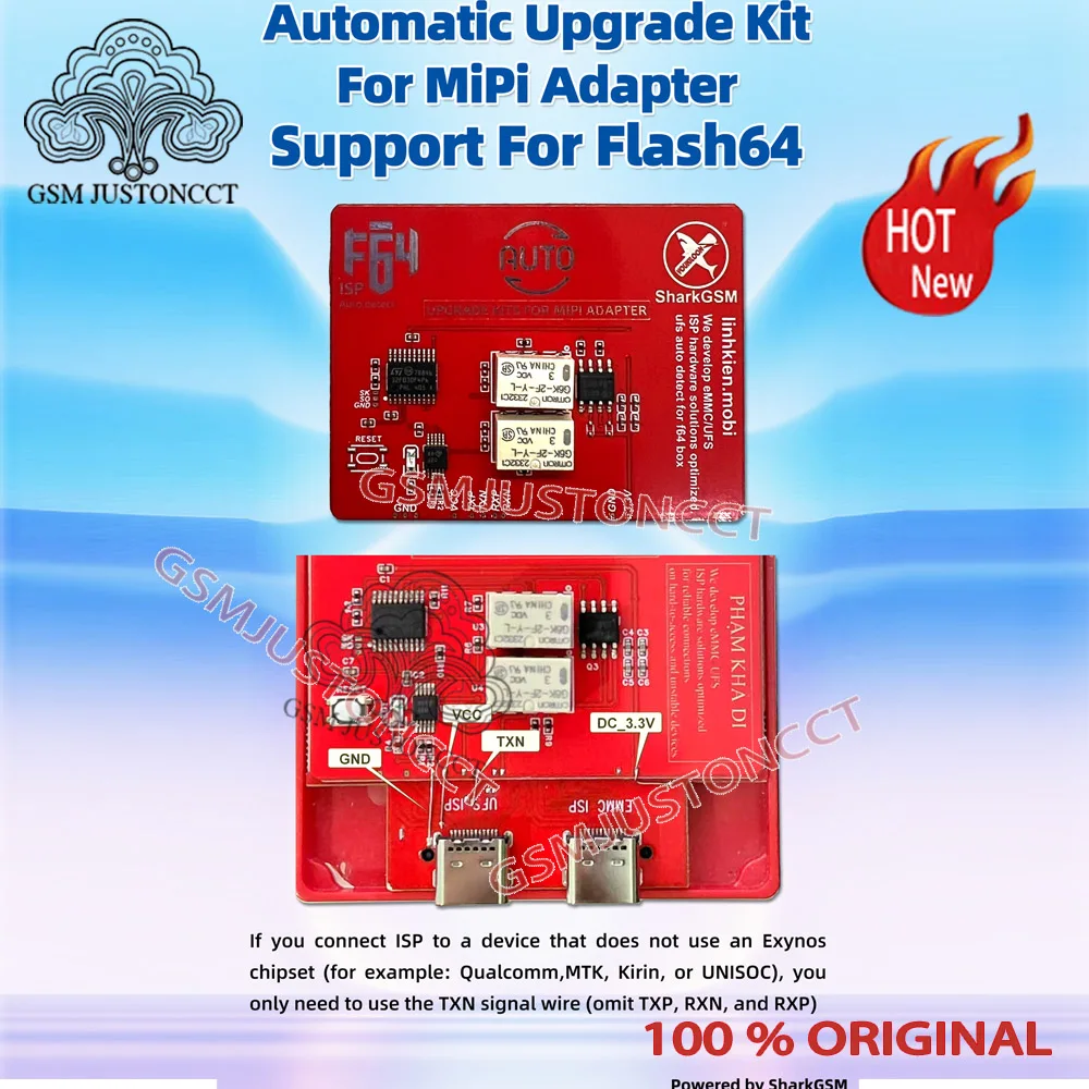 MiPi Adapter Upgrade Kit | Flash64 Compatible
