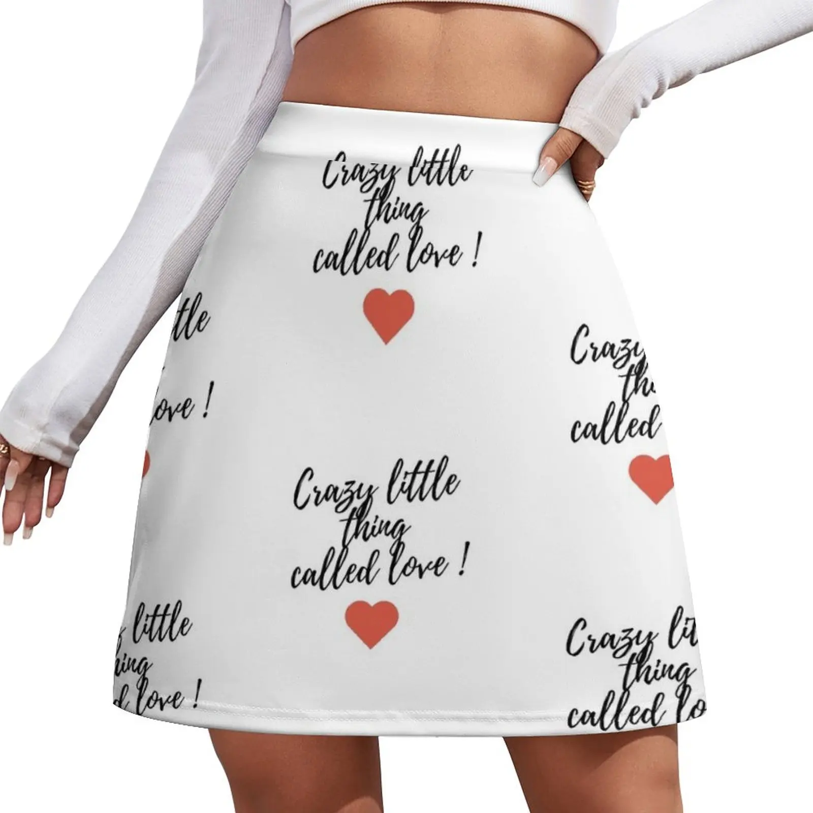 

Crazy little thing called love :) Mini Skirt new in dresses skirts for woman skirts women summer 2026