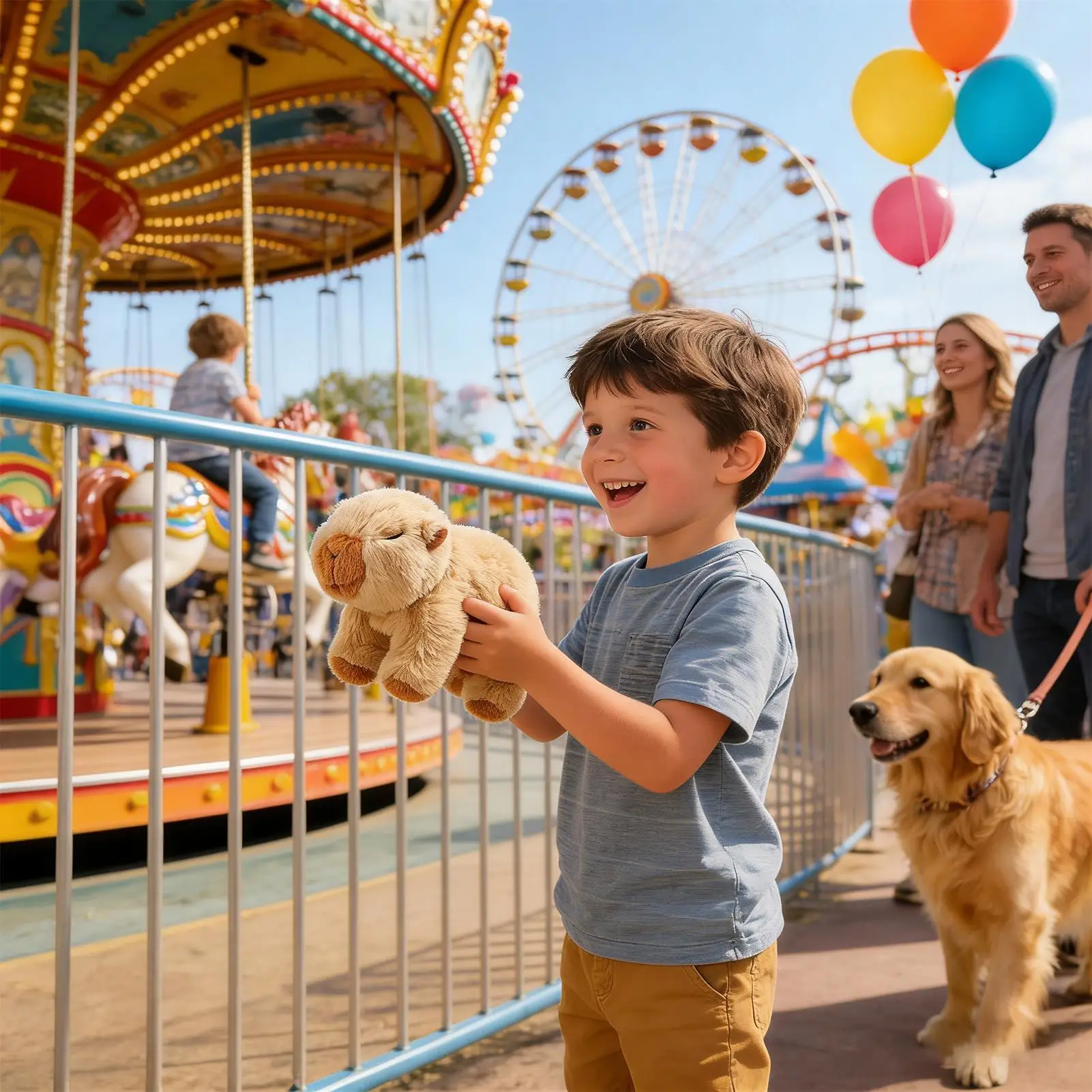 Walking Capybara Toy Interactive Pretend Play Walking Capybara Electronic Toy Pet For Kids Boys Girls Preschoolers Children