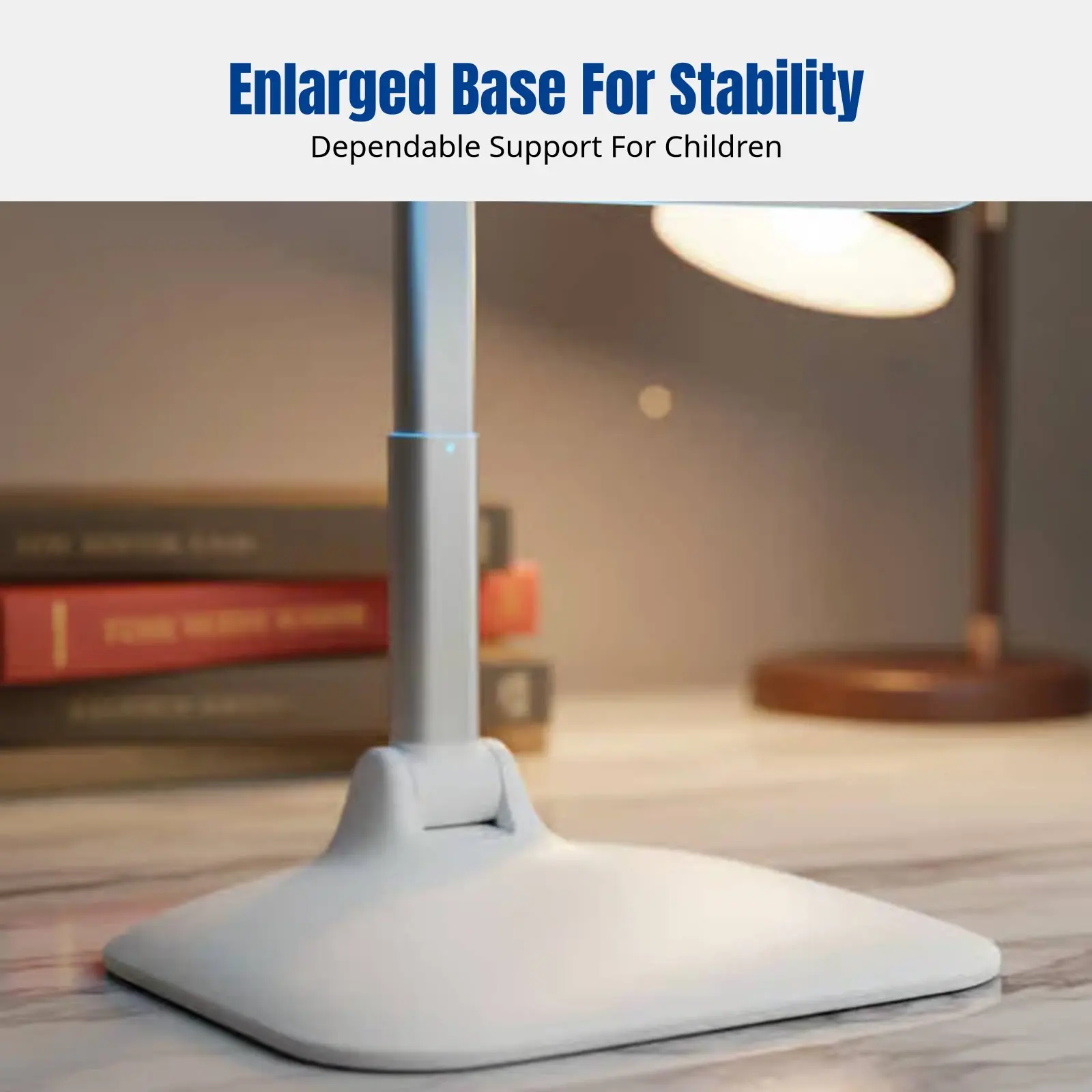 Foldable Children's Reading Stand, Adjustable Book Stand, Bedside Floor Sofa Desktop Table