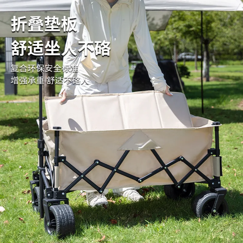Foldable camper Gathering trolley Portable rain cover Off-road wheel stall Outdoor camper