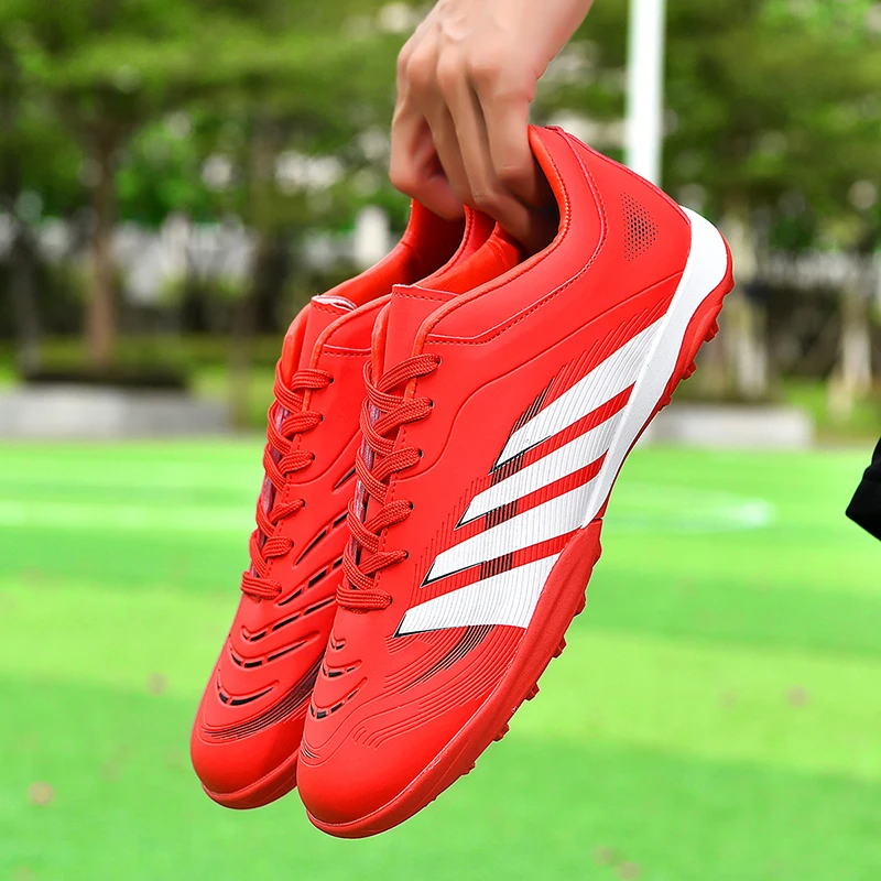 

TF Men Soccer Shoes Society Professional Football Field Boot Resistant Comfortable Top Quality Casual Football Shoes