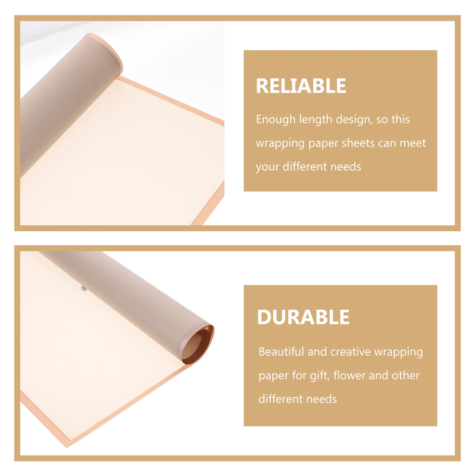 

20 Sheets Flower Wrapping Paper Sheets Premium Floral Packing Material Elegant Gift Wrapping for Valentine's Day Mother's Day