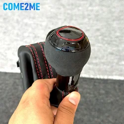 Automatic Gear Shift Knob Shift Lever Handle Headcarbon fibre for Audi A3 S3 RS3 Q3 S6 RS6 A4 A5 A7 Passat 7 Golf 7GTI Golf CC