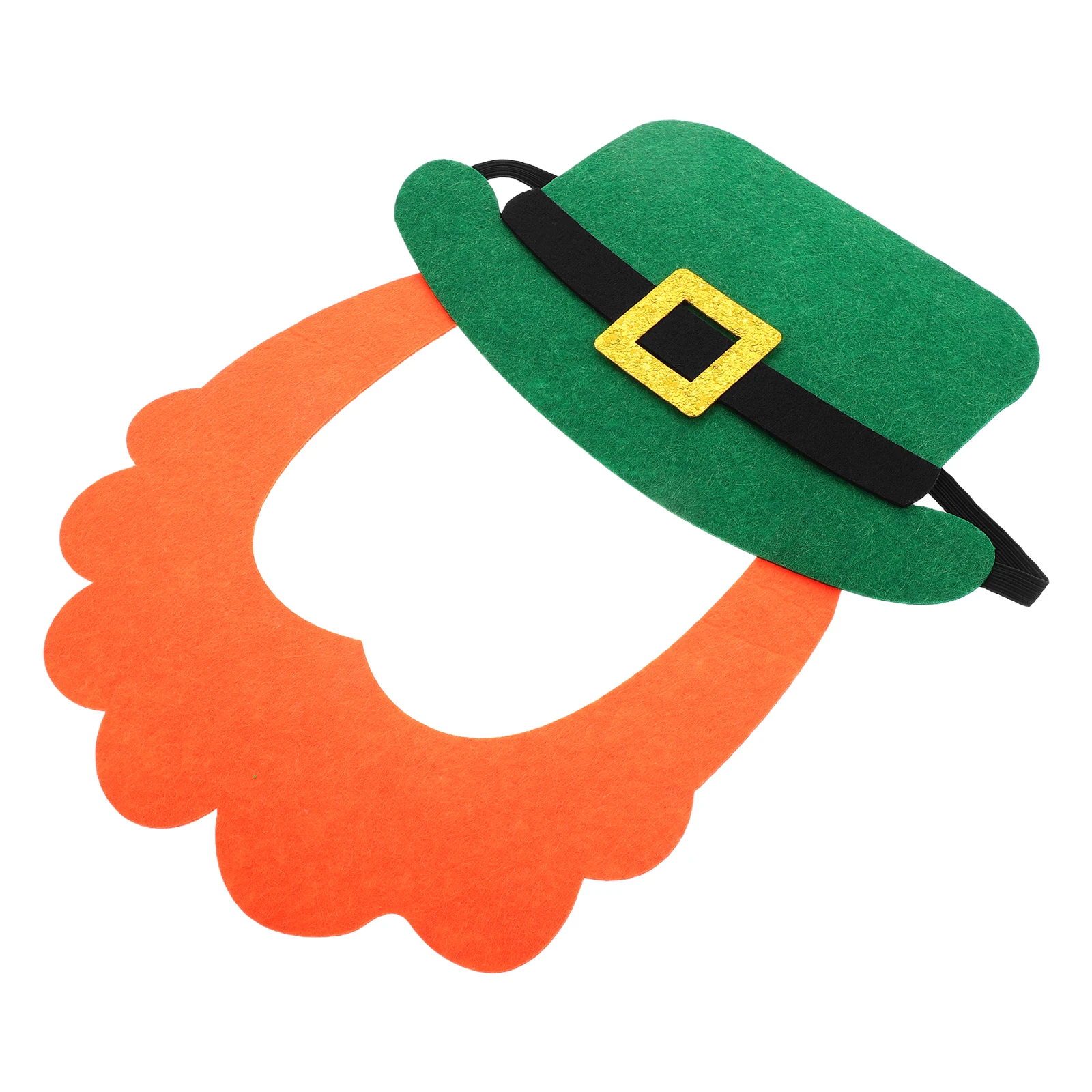 

Funny Fake Stickers Green Top Hat Beard Set Saint Patricks Day Party Favors Supplies Self Adhesive Facial