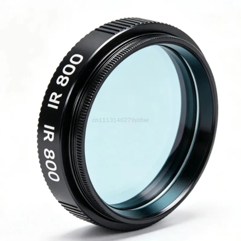 1.25 Inch IR 800 Infrared Filter Standard Optical Infrared Pass Filter Light Pollution Reduction Lens Accessory for Astronomical