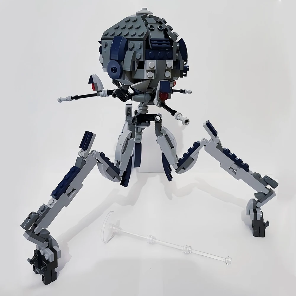 

New Space Wars Cosmic Battle Octopus Machine and Flying Car Model Building Blocks DIY Assembly Toys Children Boy Birthday Gift