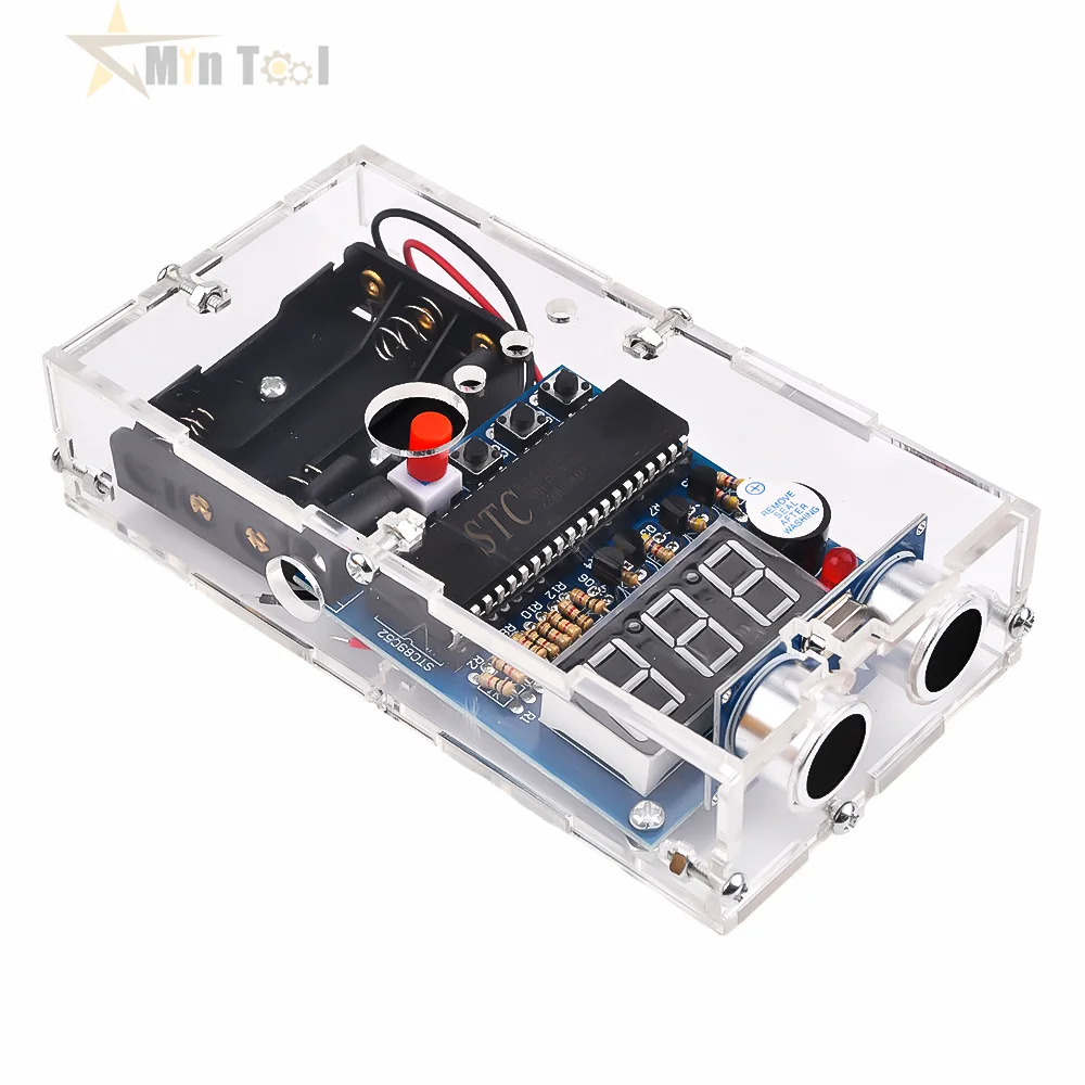 

Ultrasonic Sensor SR04 HC-SR04 Ultrasonic Distance Measuring Module SR04 Test Board Ultrasonic Wave Detector Tool Accessories