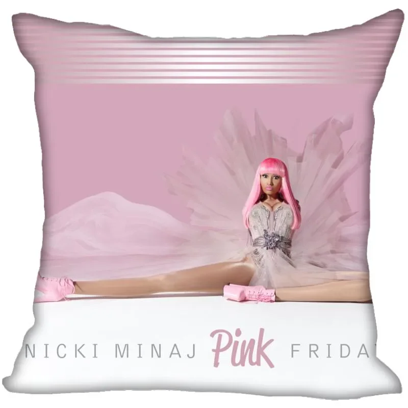 Nicki Minaj Pillow Case For Home Decorative Pillows Cover Invisible Zippered Throw PillowCases 45X45cm