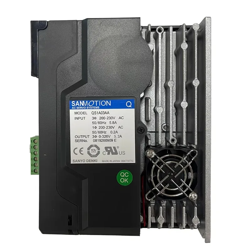 

Denki Sanmotion QS1A03AA AC Servo Driver / Drive / Amplifier NEW Fast Delivery Tested Good