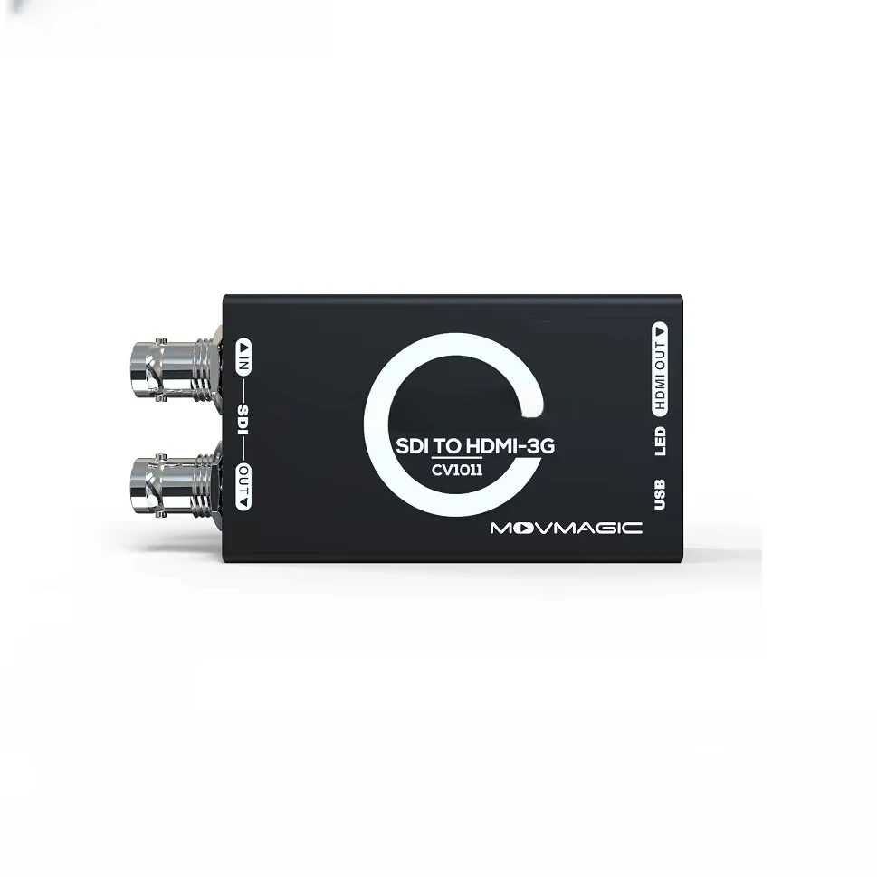 3G-SDI to HD  MI Video Converter 3D-LUT Output Support SD/HD/3G LevA/LevB DL/DS and the ST2048 Movie Format